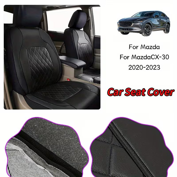 Fundas para Asientos de Auto, Juego Completo de 5 Piezas en Piel PU universal
