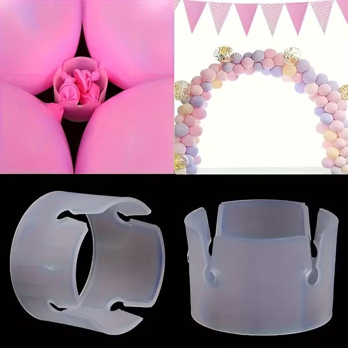 SHEIN 50pcs Clips de Anillo Duraderos para Arco de Globos