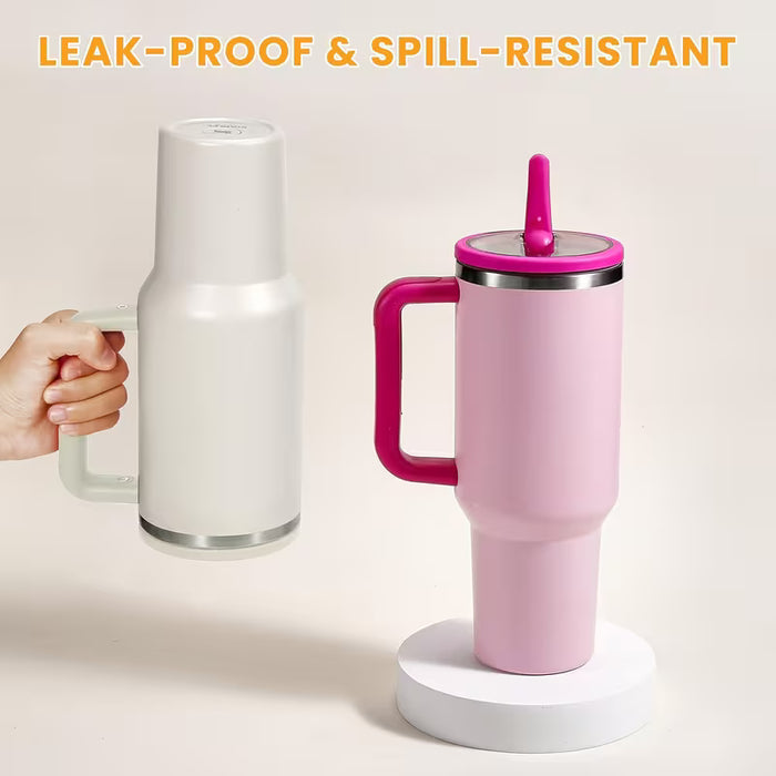 2 Tapas Antifugas de Repuesto para Tazas de 40oz, Accesorios para Vasos