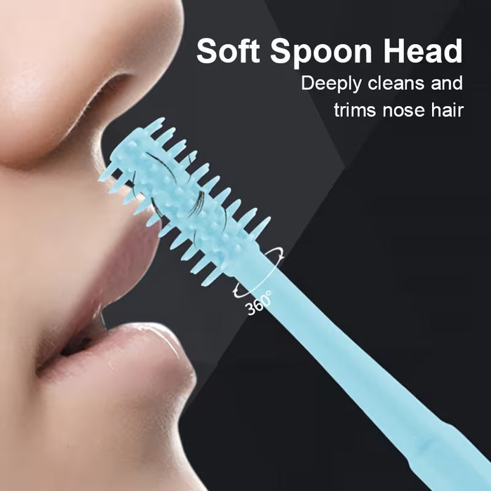 3 piezas Raspador de vello nasal de doble cara