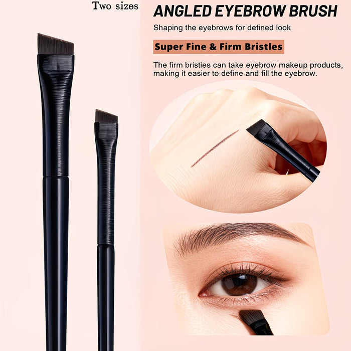 Set de 5 brochas de precisión profesional para sombra de ojos