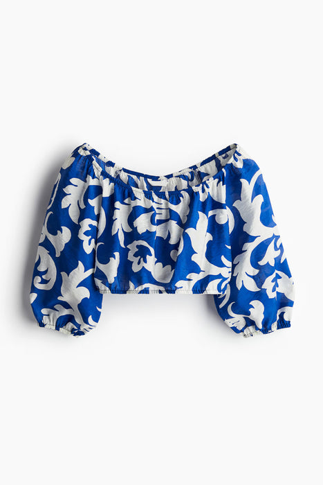 H&M Blusa corta