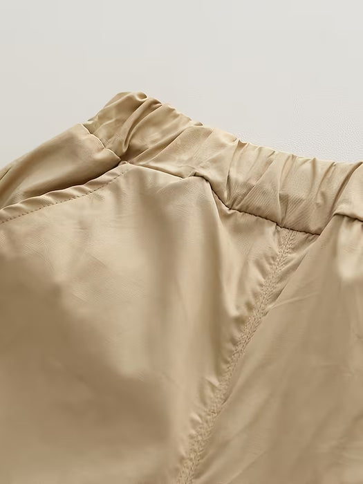 Conjunto de Ropa de Panda Chino - Pelele de Manga Corta con Botones y Pantalón