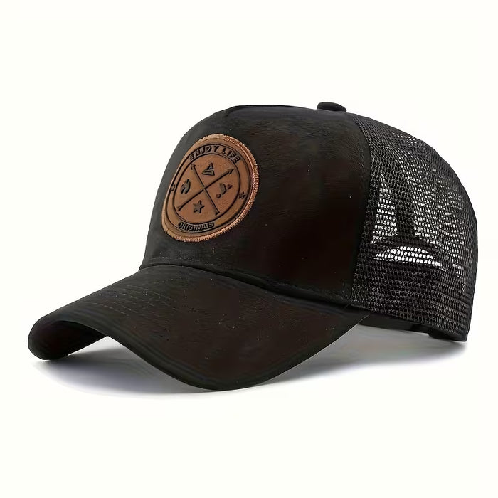 Gorra Redonda Transpirable con Parte Superior Dura para Deportes  Ajustable