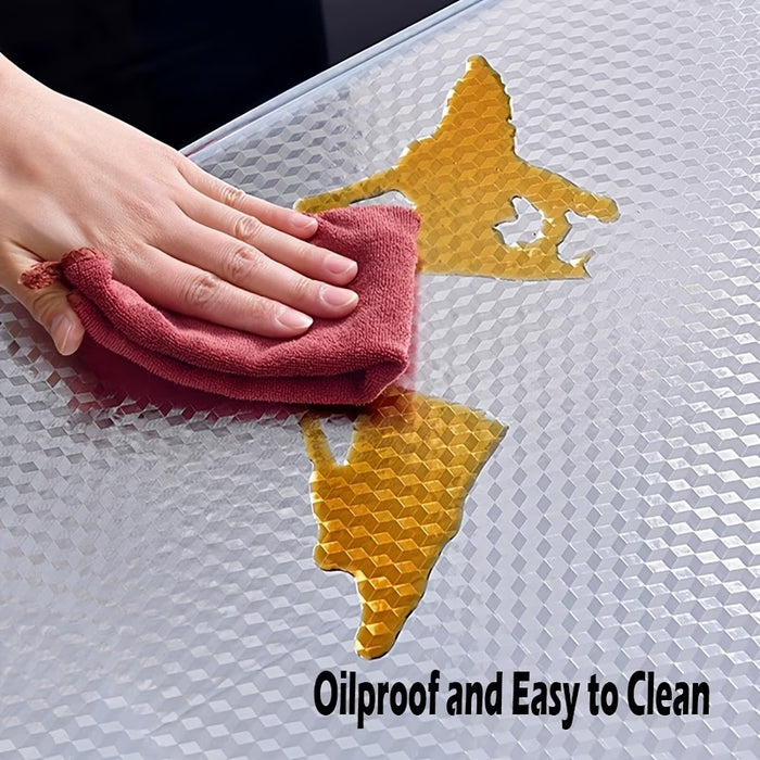 1 Rollo de Papel Tapiz PVC Autoadhesivo Plateado Antimanchas para Cocina 40*100cm