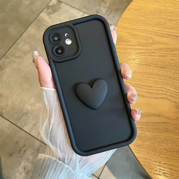 Fundas de Teléfono con Corazón Lindo para iPhone 11, Carcasa a la Moda
