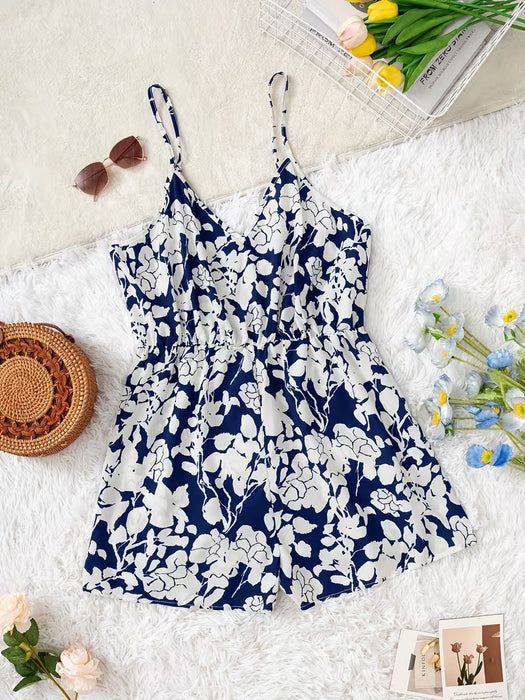 Mono de playa estampado tallas grandes