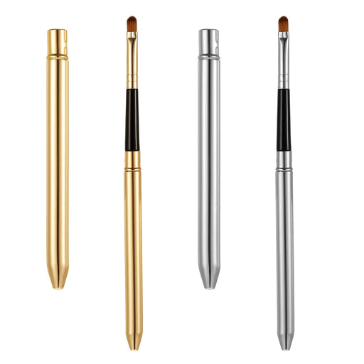 2pcs aplicador de cepillo de labios, pincel delineador de labios, varillas brillantes con cubierta - Quierox - Tienda Online