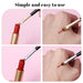 2pcs aplicador de cepillo de labios, pincel delineador de labios, varillas brillantes con cubierta - Quierox - Tienda Online