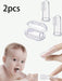2pcs Cepillos de dientes suaves para bebé para la dentición y cuidado bucal - Quierox - Tienda Online
