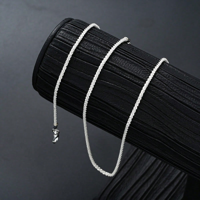 2pcs Conjunto De Brazaletes Y Collar de metal Minimalista De Cobre Para Mujeres - Quierox - Tienda Online