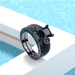 2pcs de Anillo de boda con incrustaciones de circonita cúbica - Quierox - Tienda Online