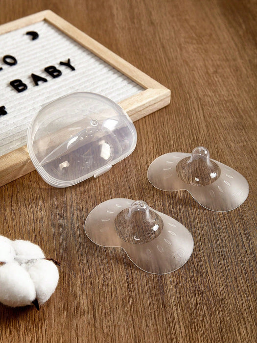 2pcs de Cubiertas de lactancia de silicona, protectores de pezones - Quierox - Tienda Online