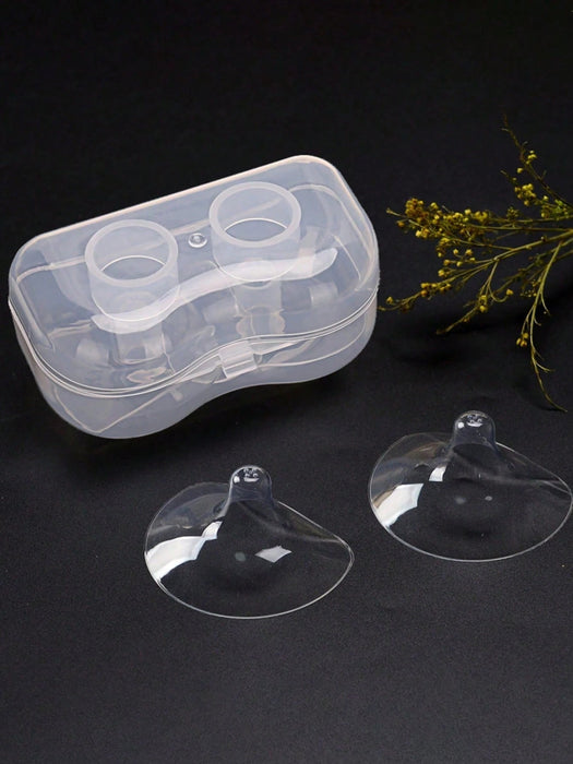2pcs de Cubiertas de lactancia de silicona, protectores de pezones - Quierox - Tienda Online