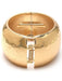 2pcs Pulsera de Metal con Apertura Ancha, Textura Martillada de Aro Redondo - Quierox - Tienda Online