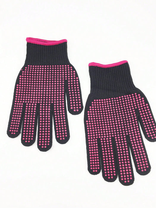 Guantes resistentes al calor para rizar, hacer permanentes, teñir y peinar