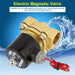 2W - 200 - 20 PT3/4 - Válvula solenoide de cobre normalmente cerrada, 110 V CA 11 7 5,5 cm - Quierox - Tienda Online