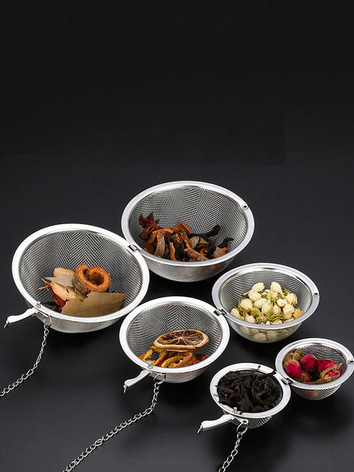 3 bolas de condimento de acero inoxidable, bolas de té para el hogar - Quierox - Tienda Online