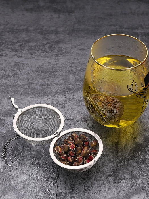 3 bolas de condimento de acero inoxidable, bolas de té para el hogar - Quierox - Tienda Online