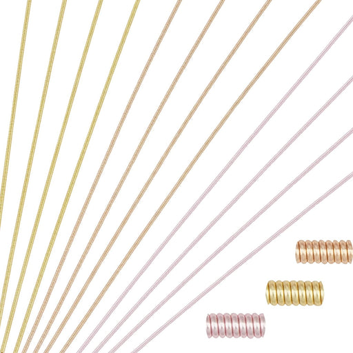 3 colores Alambre de lingotes francés 1,6 mm Alambre de latón fino francés 240 cm/94,48" - Quierox - Tienda Online