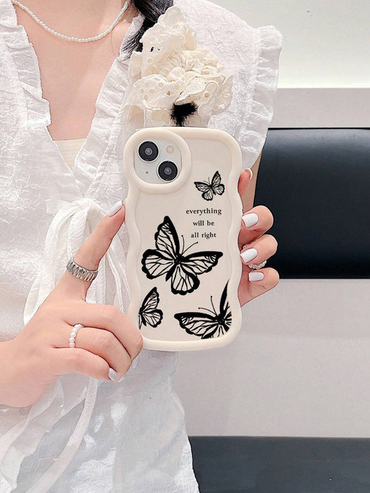 3 fundas de lujo con estampado de mariposas, mate, suaves y creativas, para iPhone 11 - Quierox - Tienda Online