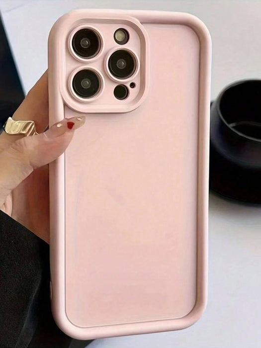 3 fundas protectoras de TPU para teléfono, color rosa mate, para iPhone 13Pro - Quierox - Tienda Online