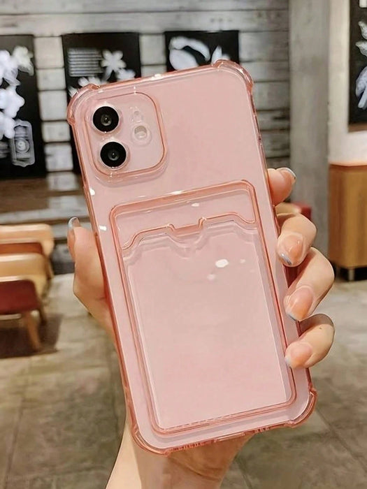 3 fundas protectoras de TPU para teléfono, color rosa mate, para iPhone 13Pro - Quierox - Tienda Online
