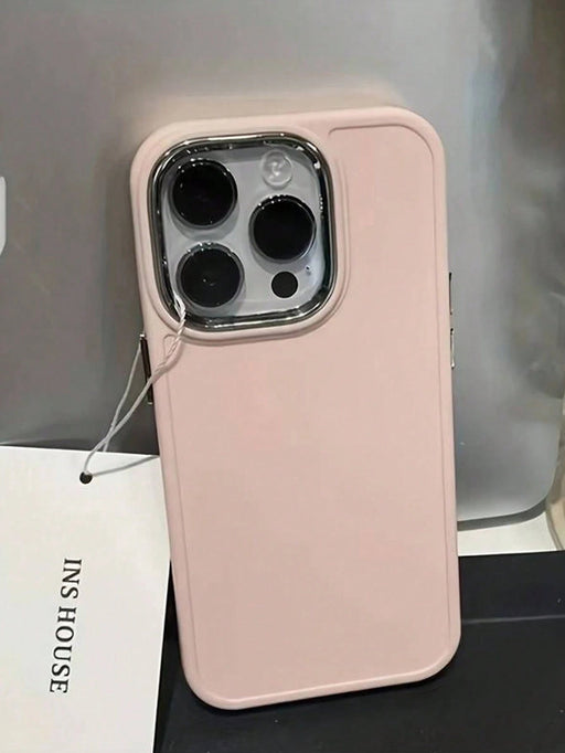 3 fundas protectoras de TPU para teléfono, color rosa mate, para iPhone 13Pro - Quierox - Tienda Online
