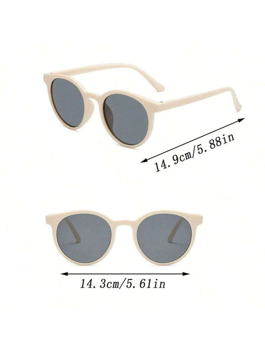 3 gafas de sol retro redondas pequeñas adecuadas para niños y niñas con caras redondas - Quierox - Tienda Online