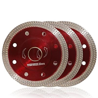 3 Hojas de sierra de diamante súper delgada de 4,5 pulgadas para cortar azulejos - Quierox - Tienda Online