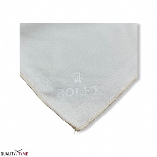 3 Paño de pulido de microfibra blanco del centro de servicio Rolex. - Quierox - Tienda Online
