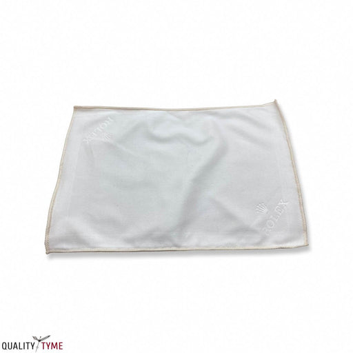 3 Paño de pulido de microfibra blanco del centro de servicio Rolex. - Quierox - Tienda Online