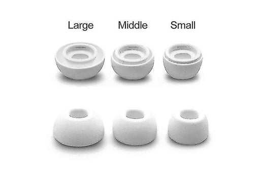 3 pares de almohadillas de silicona para auriculares suaves de repuesto para auriculares - Quierox - Tienda Online