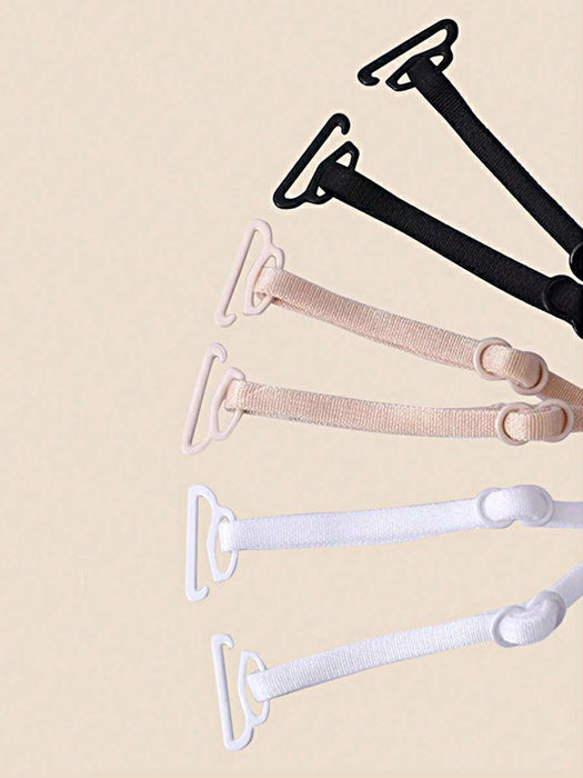 3 pares de correas de sostén delgadas de tela con correas de hombro invisibles - Quierox - Tienda Online