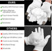 3 pares de guantes humectantes de algodón blanco para pantalla táctil - Quierox - Tienda Online