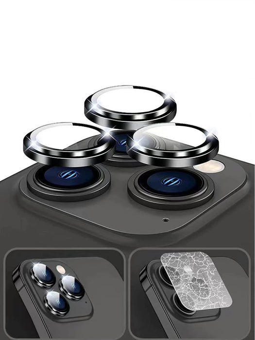 3 películas protectoras para lentes de cámara de alta definición con diseño antiprotrusión - Quierox - Tienda Online