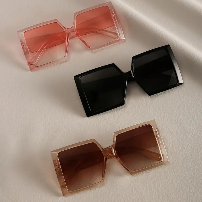 3 Piezas de Gafas de Moda para Mujer con Montura Grande y Montura Plana - Quierox - Tienda Online