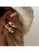 3 piezas Pendientes de aro con ancho exagerado para mujeres, uso casual diario - Quierox - Tienda Online