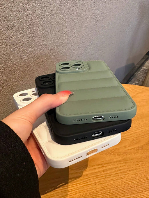 3 piezas/set Estuche de teléfono a prueba de golpes para iPhone 12 - Quierox - Tienda Online