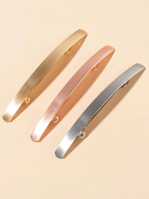 3 pinzas geométricas para el pelo, pinzas informales, pasadores para el pelo - Quierox - Tienda Online