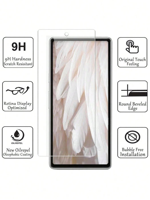 3 protectores de pantalla de alta definición, antiarañazos y antiexplosión para Google Pixel 6 - Quierox - Tienda Online