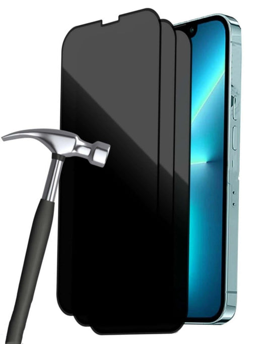 3 protectores de pantalla de vidrio templado de protección de privacidad de pantalla - Quierox - Tienda Online