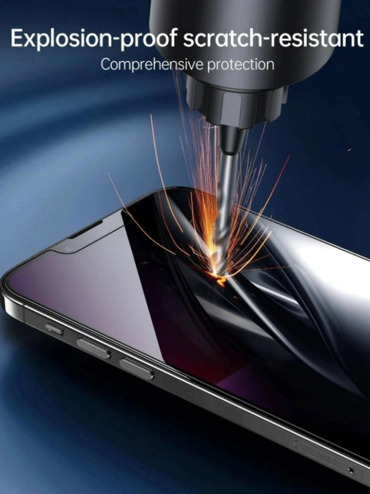 3 protectores de pantalla de vidrio templado de protección de privacidad de pantalla - Quierox - Tienda Online