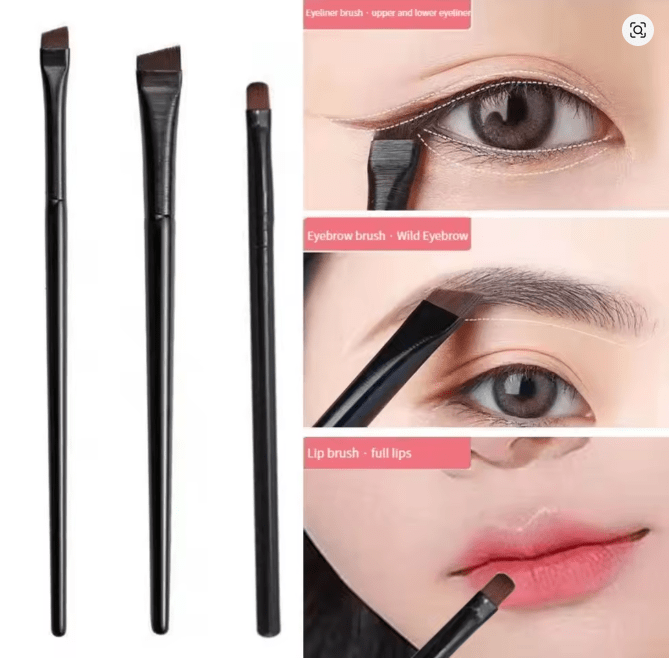 3 uds brochas delineadoras de ojos,cejas... - Quierox - Tienda Online