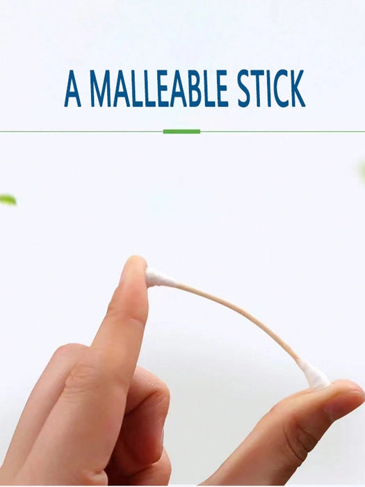 30 hisopos de madera desechables para limpieza de oídos - Quierox - Tienda Online