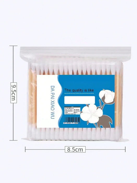 30 hisopos de madera desechables para limpieza de oídos - Quierox - Tienda Online
