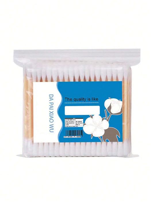 30 hisopos de madera desechables para limpieza de oídos - Quierox - Tienda Online