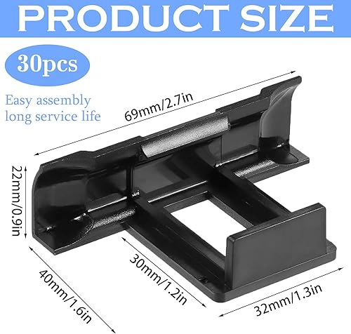 30 Piezas de Soporte de Placa Solar de 30 mm - Quierox - Tienda Online