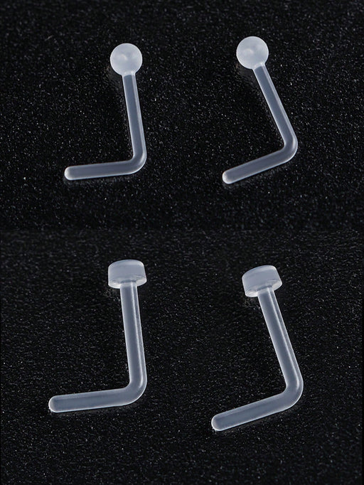 30 piezas Simples Tachones nasales transparentes y casuales - Quierox - Tienda Online