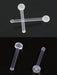 30 piezas Simples Tachones nasales transparentes y casuales - Quierox - Tienda Online